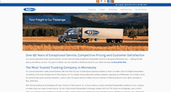 Desktop Screenshot of kwaytrucking.com